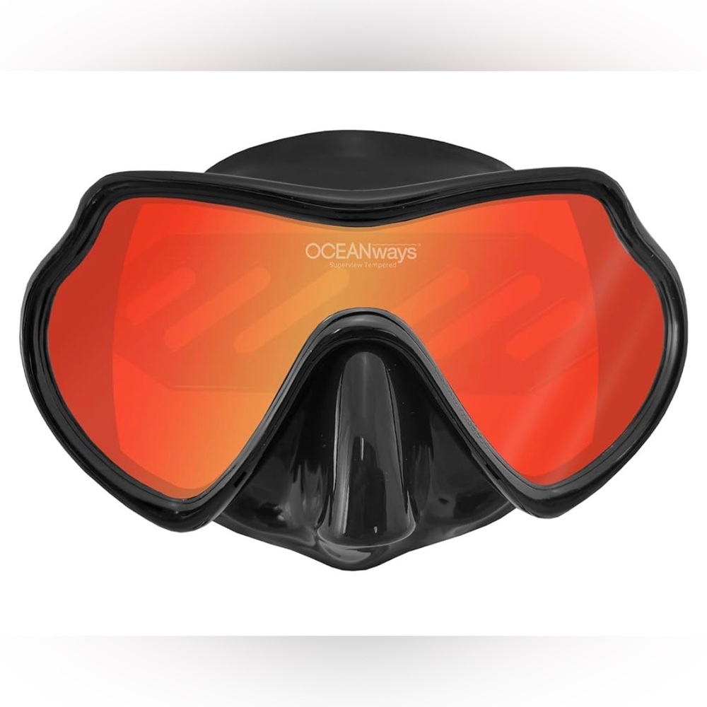 Oceanways-HD Tempered Snorkel Mask - Picture 2 of 6